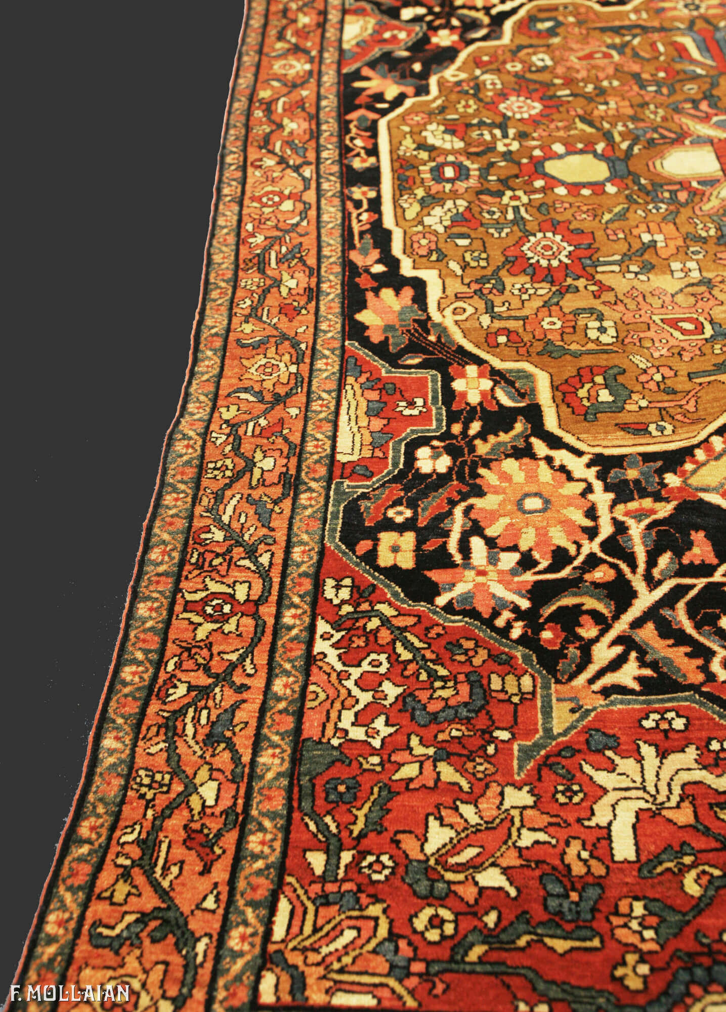 Tapis Persan Antique Mishan n°:29206521